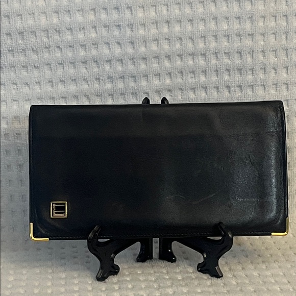 Dunhill Wallet with Gold Details - Picture 4 of 10